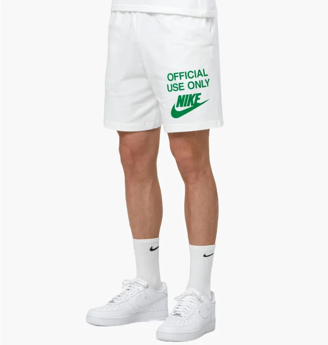 Шорти чоловічі Nike Nk Club Knit Short Official White IB8413-100