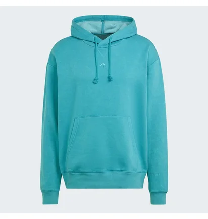 Худи мужское Adidas All Szn Garment-Wash Turquoise IB4074