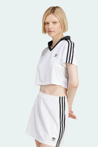 Поло женское Adidas Adicolor Football White JD2608