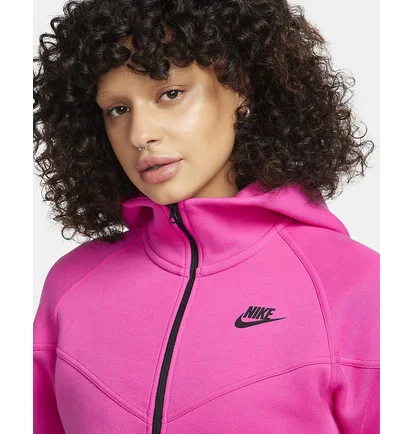Толстовка жіноча Nike Sportswear Tech Fleece Windrunner Pink FB8338-605
