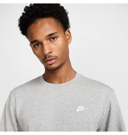 Світшот чоловічий Nike Club Bb Crew Grey FN3888-063