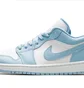 Кросівки жіночі Air Jordan Wmns 1 Low White/Light Blue DC0774-141
