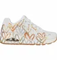 Кросівки жіночі Skechers Uno Metalic Love White 155523-WTGD