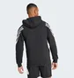 Толстовка мужская Adidas Future Icons 3-Stripes Full Zip Hoodie Black IR9159