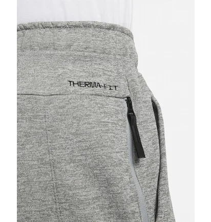 Штани чоловічі Nike Therma MenS Therma-Fit Open Hem Fitness Pants Grey DQ4856-063