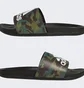 Тапочки унисекс Adidas Adilette Comfort Slides Camo/Green Gw9647