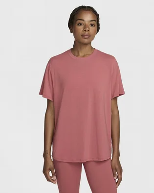 Футболка женская Nike Dri-Fit One Relaxed Pink FN2814-634