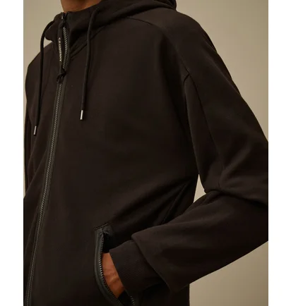 Толстовка чоловіча C.P. Company Diagonal Raised Black RCCMSS715A-005086W