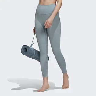 Лосини жіночі Adidas Yoga Studio 7/8 Tights Blue Hc6639