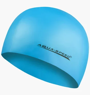 Шапочка для плавания Aqua speed Mega Light Blue 100-30