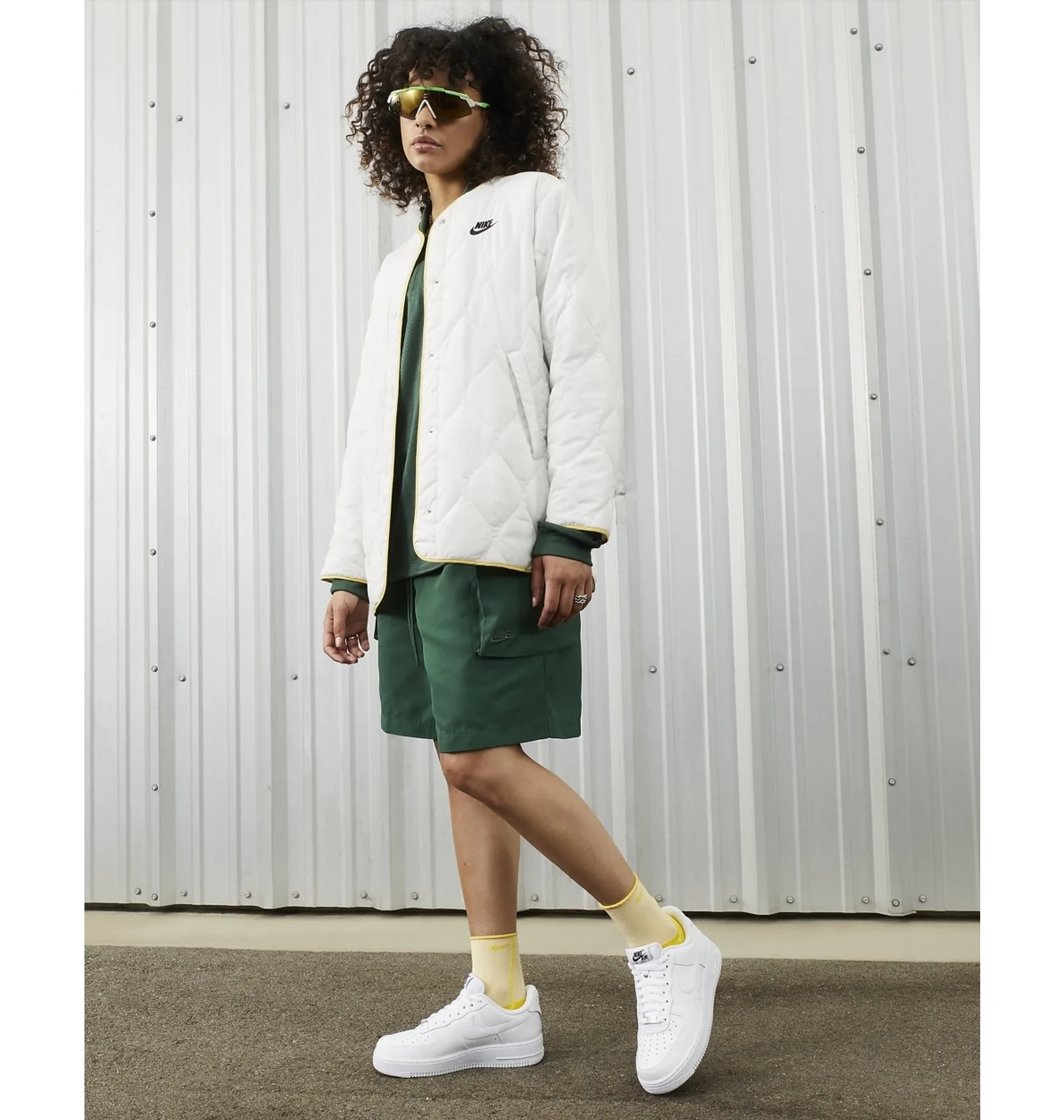 ᐉ Кроссовки женские Nike Air Force 1 07 Flyease Shoes White
