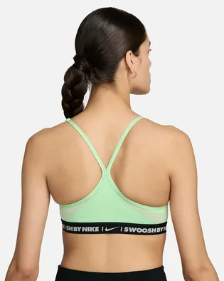 Топ женский Nike Df Indy Bra Gls Green FZ4870-376