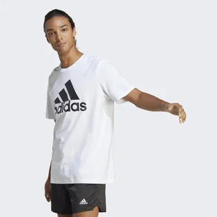 Футболка чоловіча Adidas Essentials Single Jersey Big Logo Tee White Ic9349