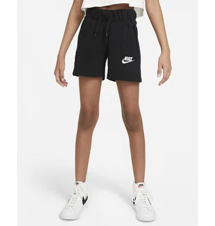 Шорты детские Nike Big Kids (Girls) French Terry Shorts Black Da1405-010