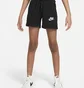 Шорты детские Nike Big Kids (Girls) French Terry Shorts Black Da1405-010