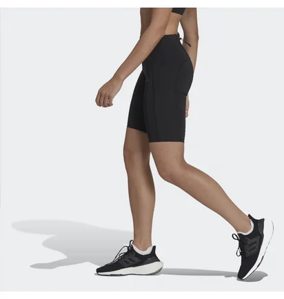 Шорты женские Adidas Fastimpact Running Bike Short Leggings Black HB9233