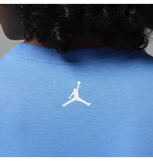 Футболка мужская Air Jordan Flt Essential Ess Ss Crew Light Blue FZ1967-469