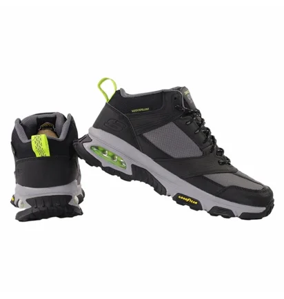 Кросівки чоловічі Skechers Skechair Black/Grey 237215-BKCC