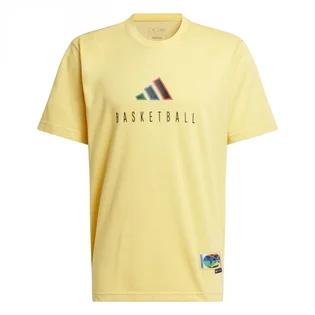 Футболка мужская Adidas Wwh Logo G T Yellow IY1155
