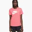 Футболка женская Nike Nsw Tee Essntl Icn Ftra Pink DX7906-894