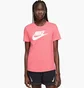Футболка женская Nike Nsw Tee Essntl Icn Ftra Pink DX7906-894