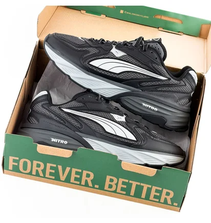 Кроссовки мужские Puma Fade Nitro Ls Black 406203-03