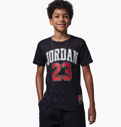 Футболка дитяча Air Jordan Little Kids T-Shirt Black 95A088-KR5