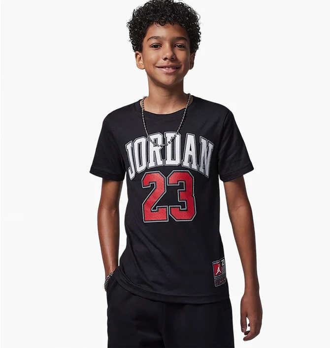 Футболка дитяча Air Jordan Little Kids T-Shirt Black 95A088-KR5