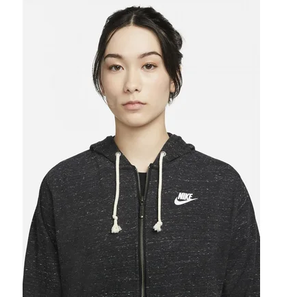 Толстовка жіноча Nike Sportswear Gym Vintage Black Dm6386-010