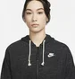 Толстовка жіноча Nike Sportswear Gym Vintage Black Dm6386-010