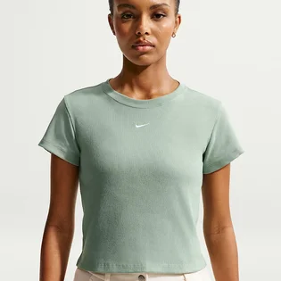 Футболка женская Nike W Nsw Rib Tght Ss Green HV4994-006