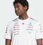 Футболка чоловіча Adidas Mercedes - Amg Petronas Formula One Team Driver White JX5798