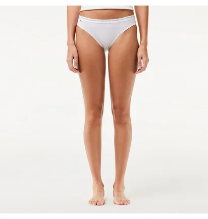 Трусики женские Lacoste Stretch Cotton Briefs (3 шт) Multi 8F1338NUA