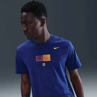 Футболка мужская Nike Fcb Flag Hq8405 (455) Blue HQ8405-455