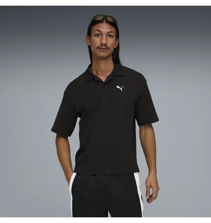 Поло чоловіче Puma Wardrobe Ess Boxy Black 634362-01