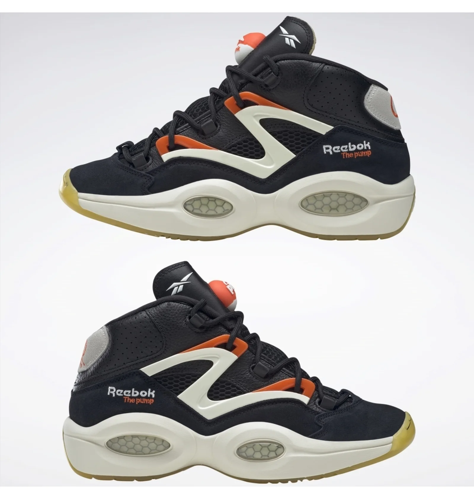 ᐉ Кросівки унісекс Reebok Question Pump Black H06496 - придбати в
