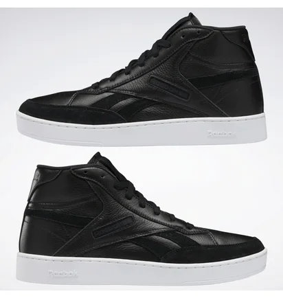 Кроссовки унисекс Reebok Club C Form Hi Black Fz6029