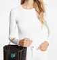 Сумка жіноча Michael Kors Manhattan Medium Contrast-Trim Leather Satchel Black 35H1TNCS8L-BLACK-25013