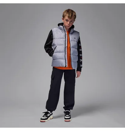 Жилетка детская Air Jordan Jdb 2 Fer Jkt Black/Grey 95D191-GHJ