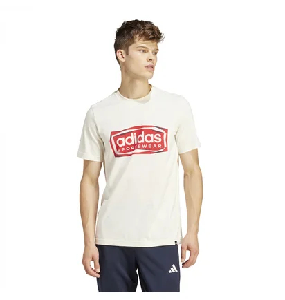 Футболка чоловіча Adidas Folded Sportswear White IS2880