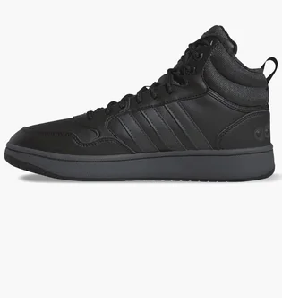 Кросівки чоловічі Adidas Hoops 3.0 Mid Winterized Black GW6421