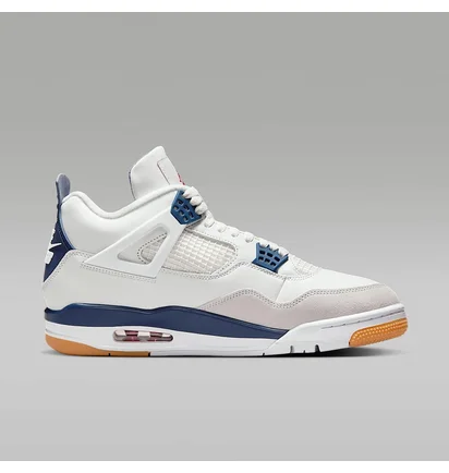Кроссовки мужские Air Jordan 4 Retro Sb White DR5415-100