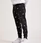 Штани чоловічі Nike Club Fleece Allover Print Brushed-Back Fleece Jogger Pants Black FB7437-011