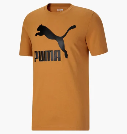 Футболка мужская Puma Classics Logo Tee Orange 670435-74