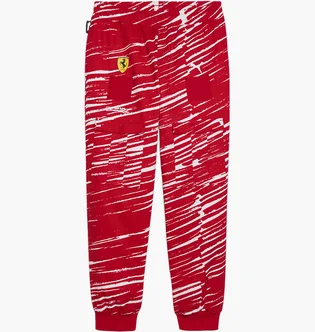 Штаны мужские Puma Scuderia Ferrari X Joshua Vides Red 623046-02