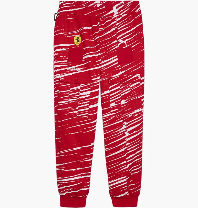 Штаны мужские Puma Scuderia Ferrari X Joshua Vides Red 623046-02