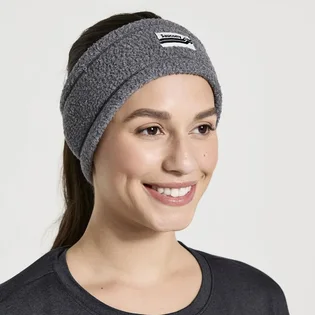 Повязка на голову Saucony Rested Sherpa Headband Grey 900031-BKH