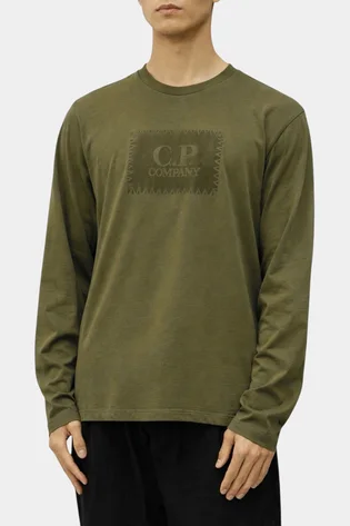Лонгслив мужской C.P. Company Olive 19CMTS724A005100W-652
