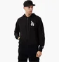Толстовка мужская NEW ERA Mlb League Los Angeles Dodgers Essential Zip Hoodie Black 60284775