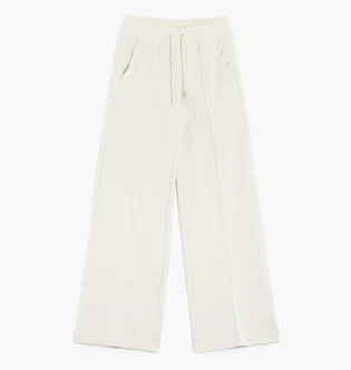 Штани жіночі Nike Sportswear Essential High Waisted Wide Leg Pants Beige FB8490-104